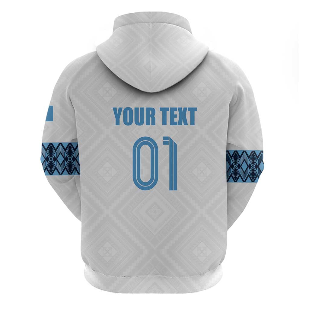 Custom Guatemala Football Hoodie La Azul y Blanco Come On LT01
