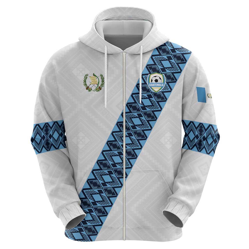 Custom Guatemala Football Hoodie La Azul y Blanco Come On LT01