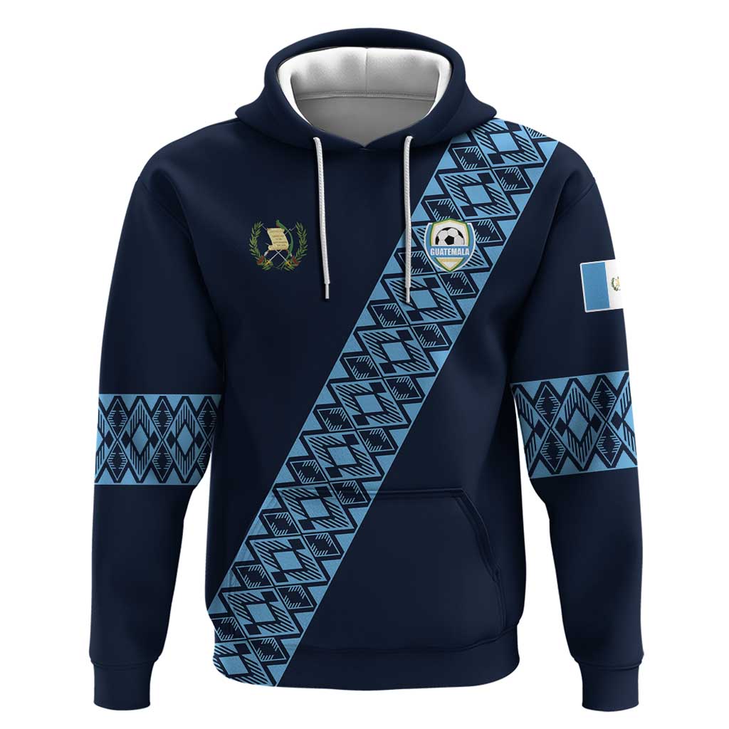 Custom Guatemala Football Hoodie Vamos Los Chapines LT01