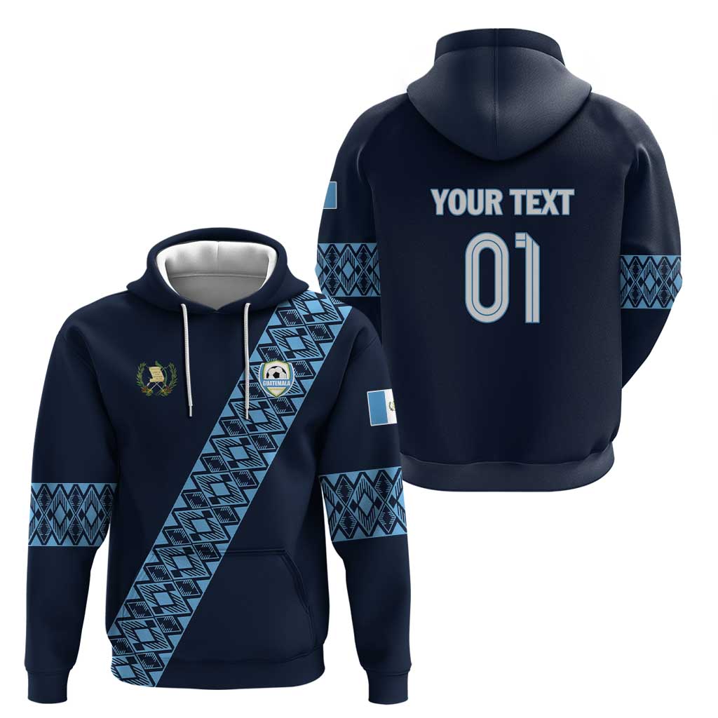 Custom Guatemala Football Hoodie Vamos Los Chapines LT01