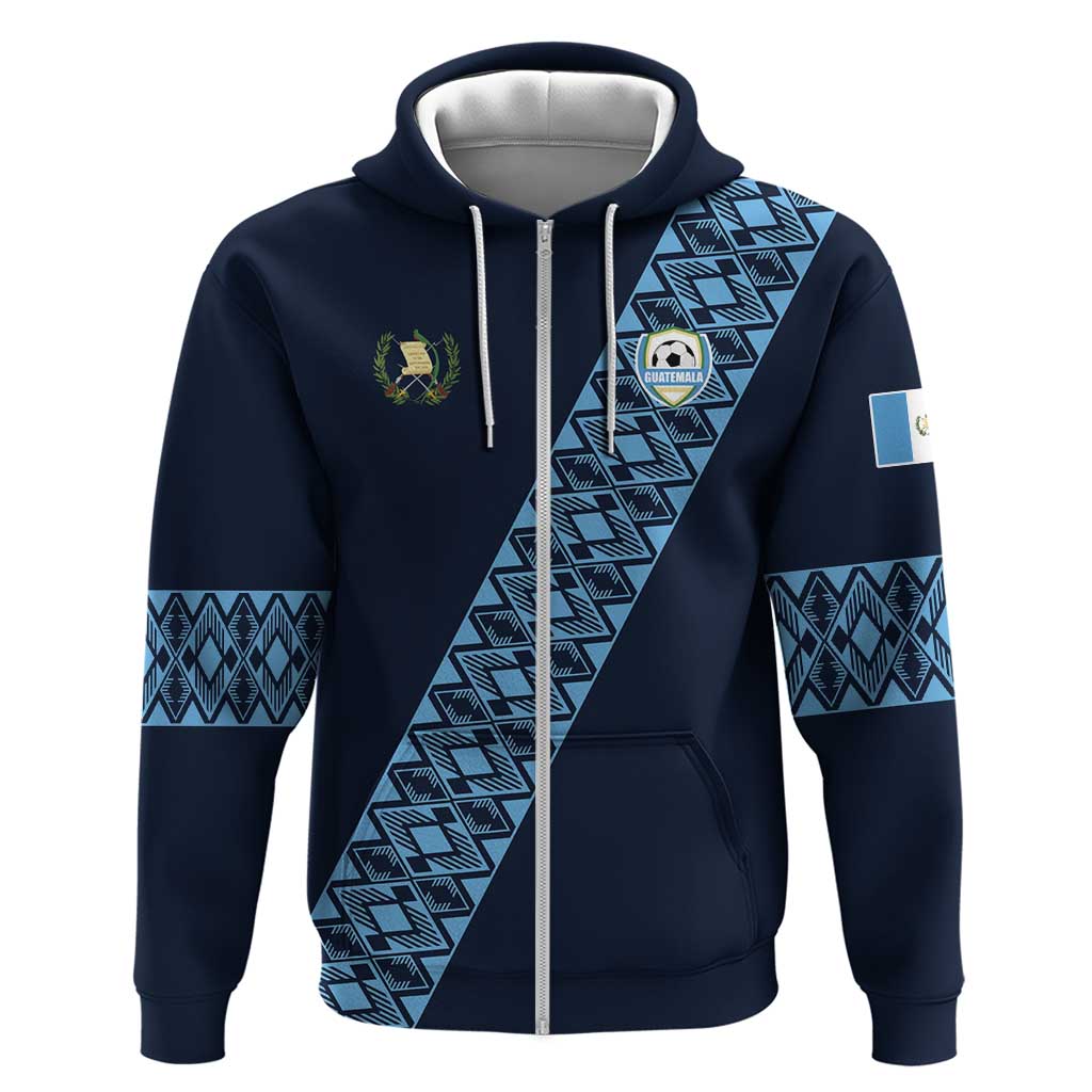 Custom Guatemala Football Hoodie Vamos Los Chapines LT01
