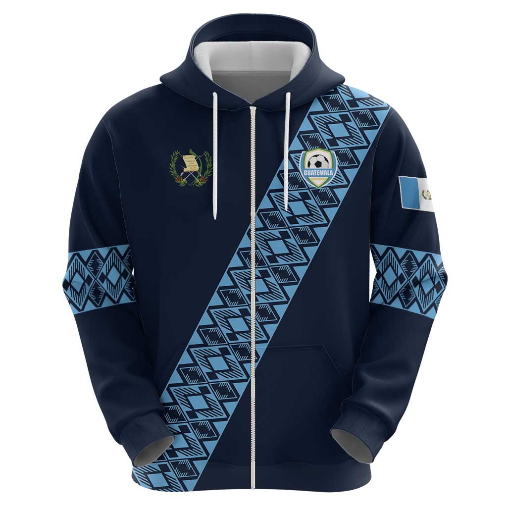 Custom Guatemala Football Hoodie Vamos Los Chapines LT01
