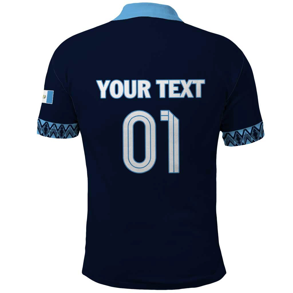 Custom Guatemala Football Polo Shirt Vamos Los Chapines LT01