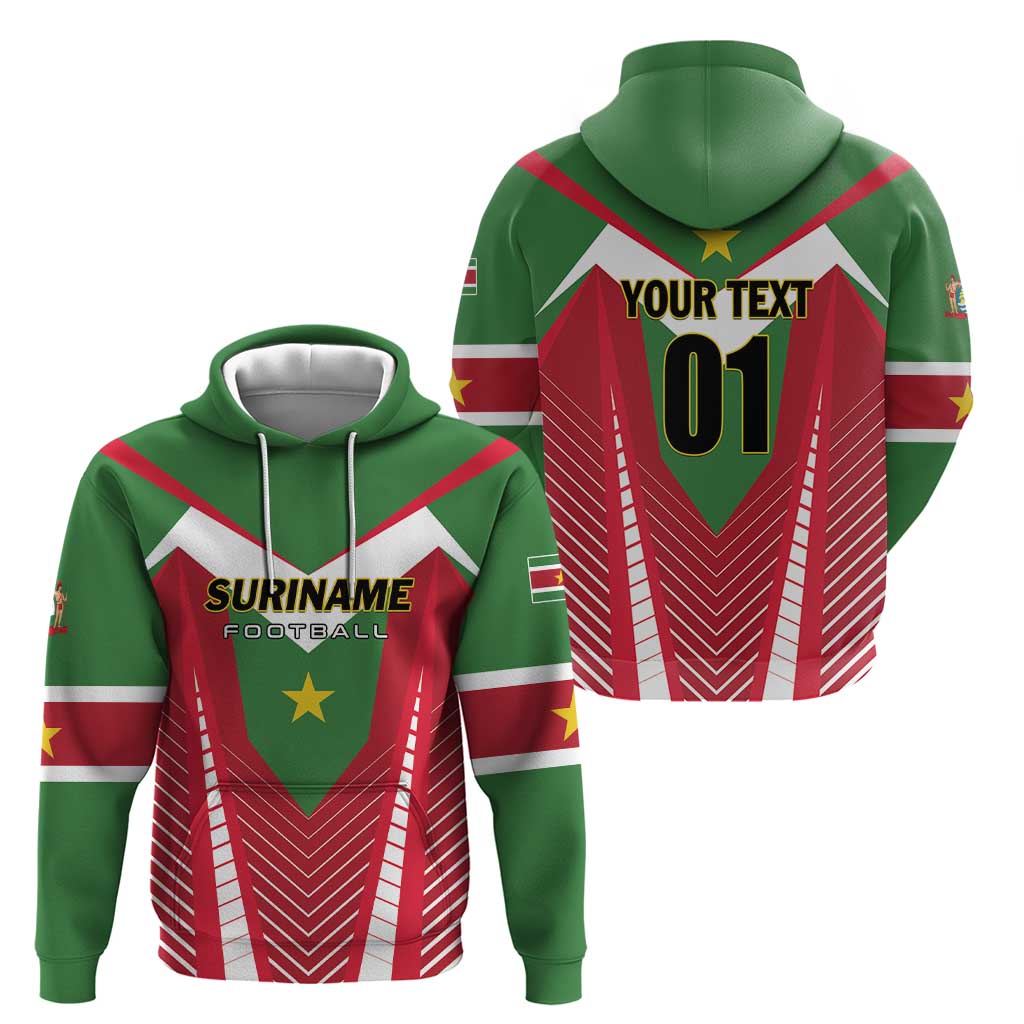 Custom Suriname Football Hoodie Go Sranankondre Fubal Pluga LT01