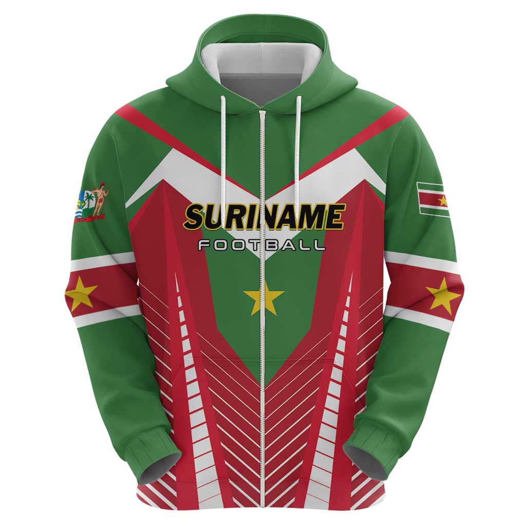 Custom Suriname Football Hoodie Go Sranankondre Fubal Pluga LT01