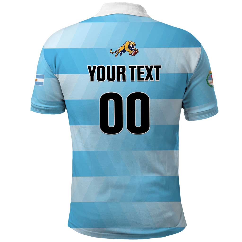 Custom Rugby Argentina Polo Shirt Pumitas Go Champions LT01