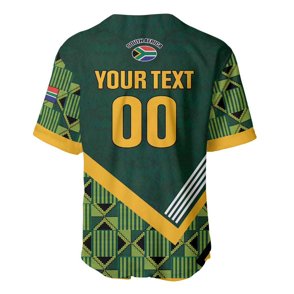 Custom Rugby South Africa Baseball Jersey Baby Boks Go Champions LT01