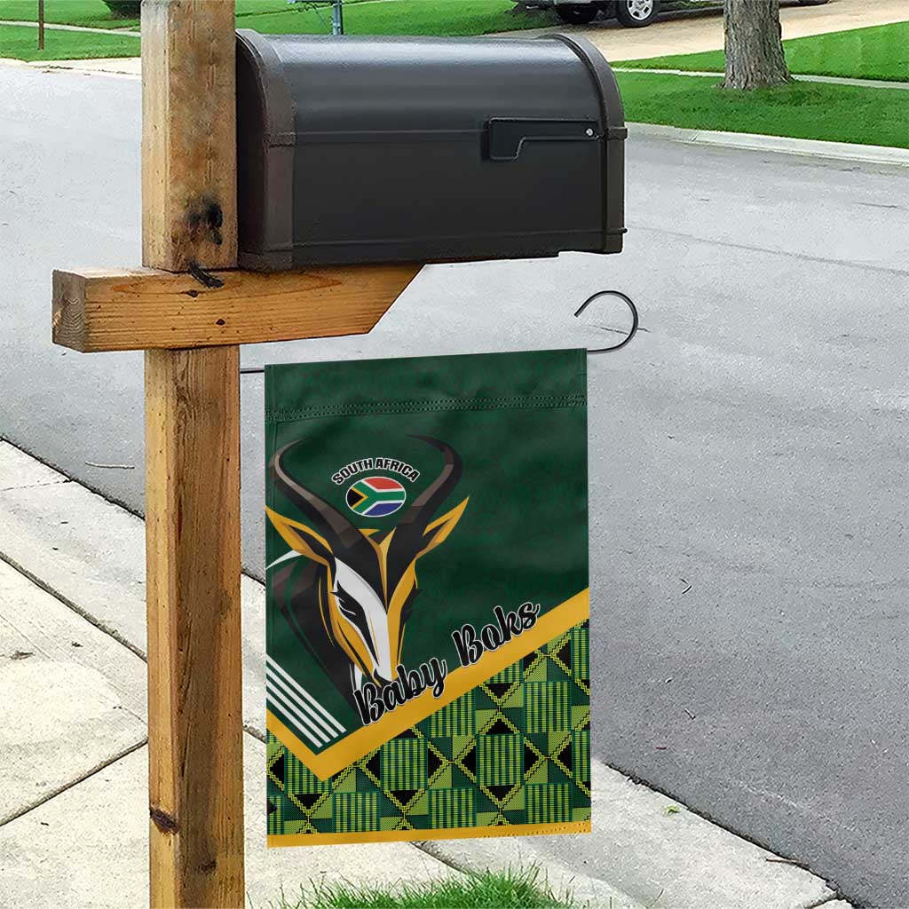 Rugby South Africa Garden Flag Baby Boks Go Champions LT01