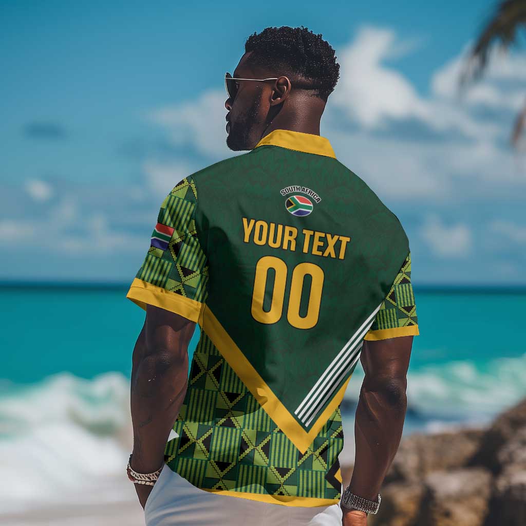 Custom Rugby South Africa Hawaiian Shirt Baby Boks Go Champions LT01