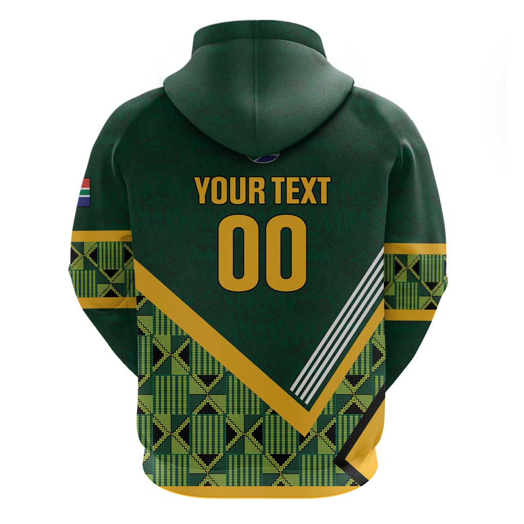 Custom Rugby South Africa Hoodie Baby Boks Go Champions LT01