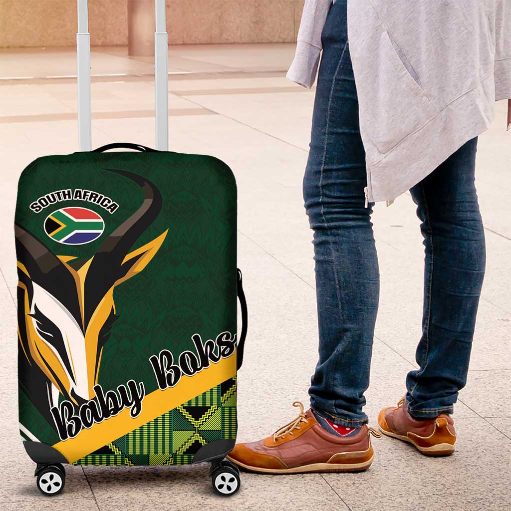 Rugby South Africa Luggage Cover Baby Boks Go Champions LT01