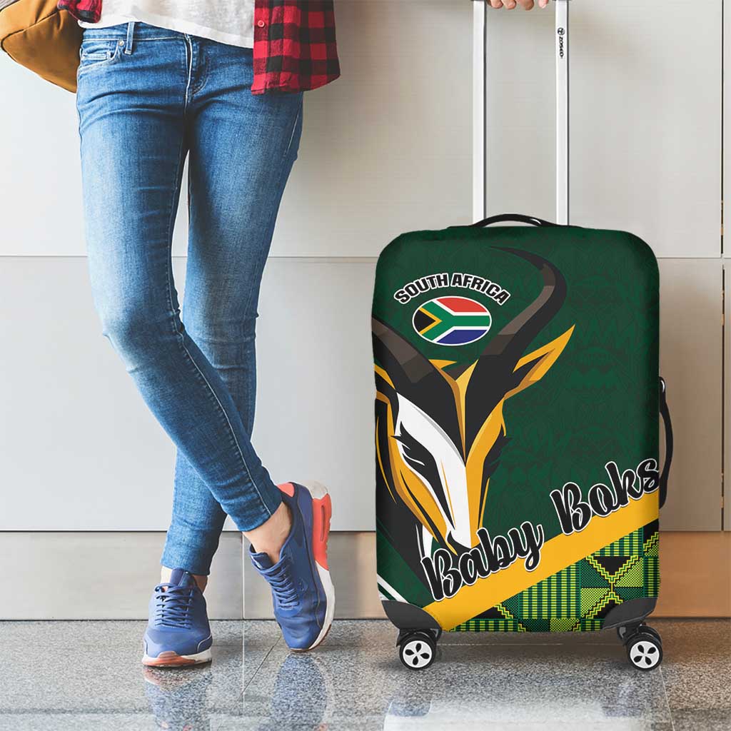 Rugby South Africa Luggage Cover Baby Boks Go Champions LT01