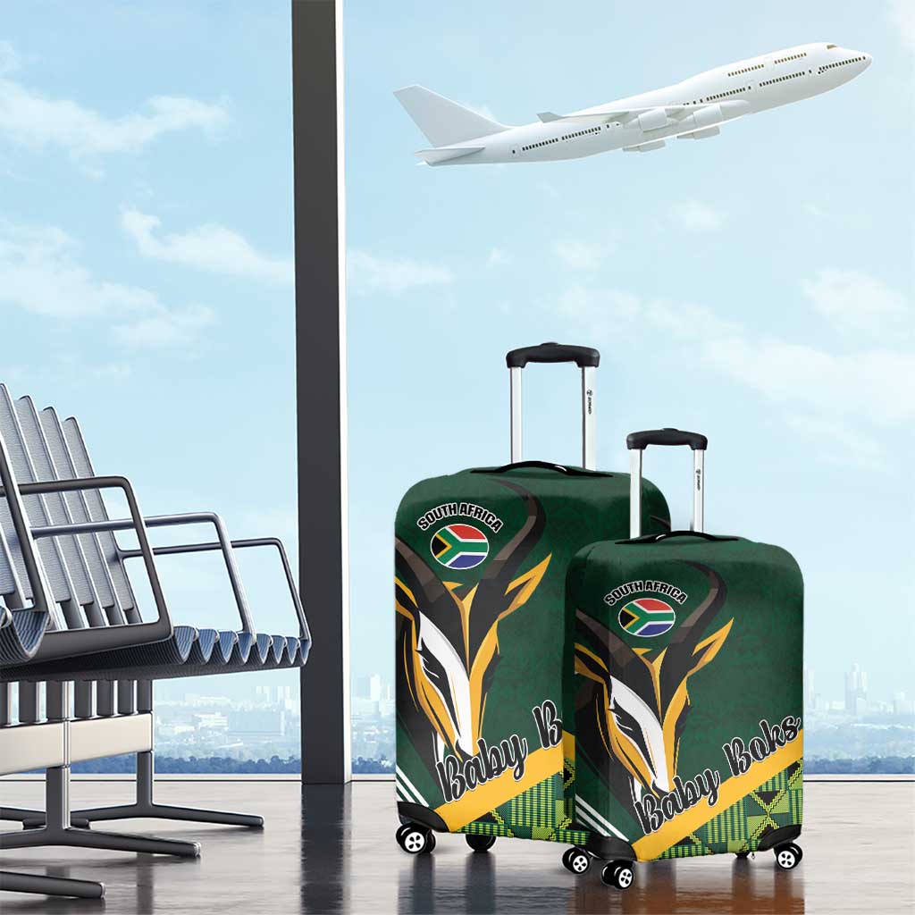 Rugby South Africa Luggage Cover Baby Boks Go Champions LT01