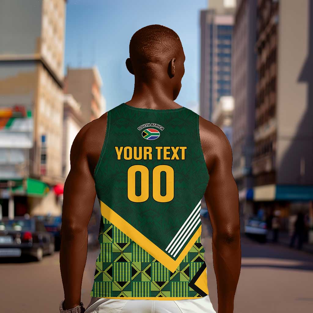 Custom Rugby South Africa Men Tank Top Baby Boks Go Champions LT01
