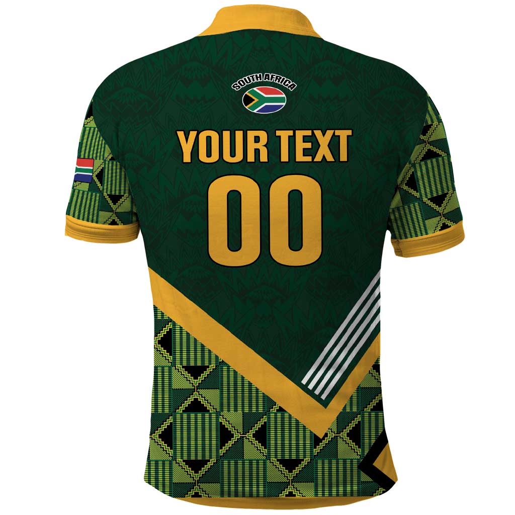 Custom Rugby South Africa Polo Shirt Baby Boks Go Champions LT01