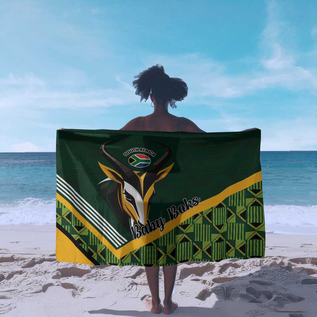 Rugby South Africa Sarong Baby Boks Go Champions LT01