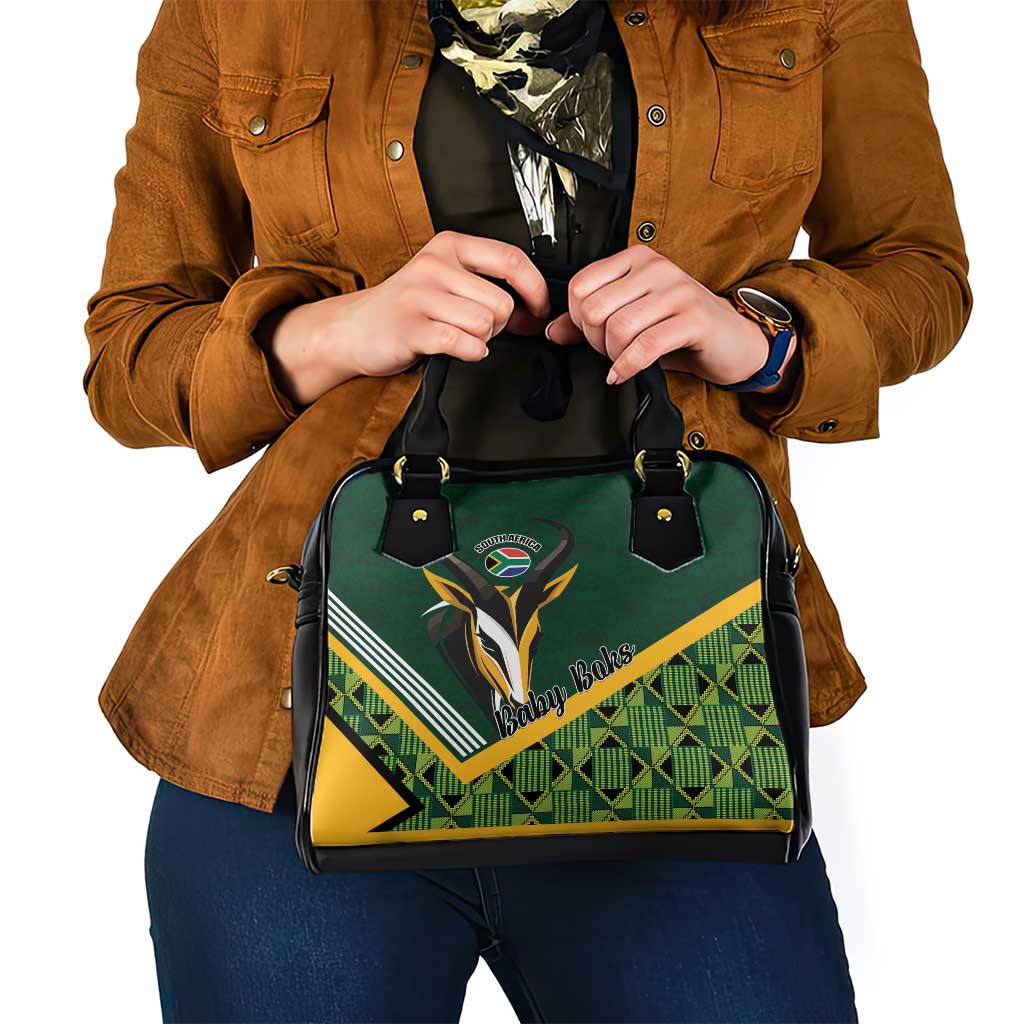 Rugby South Africa Shoulder Handbag Baby Boks Go Champions LT01