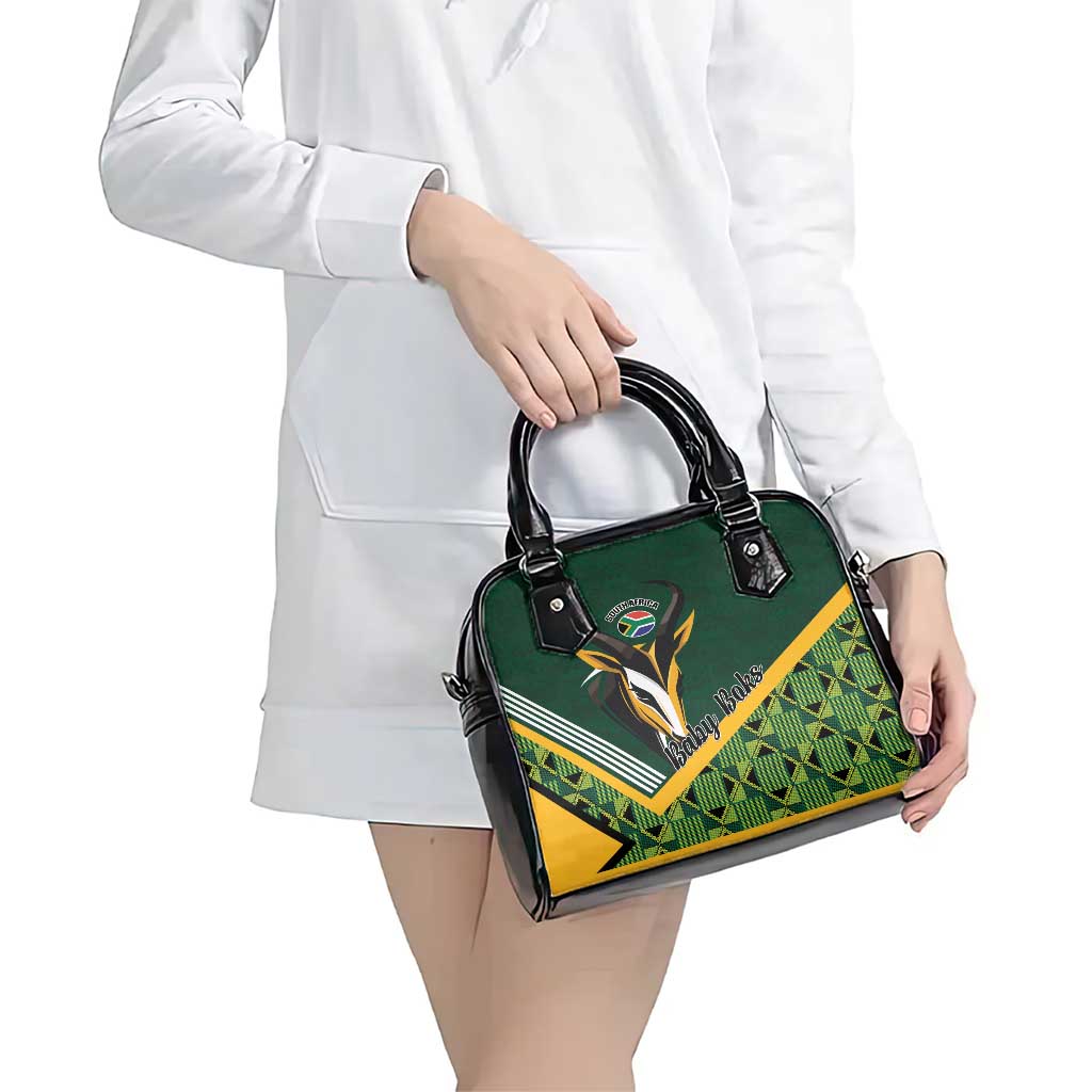 Rugby South Africa Shoulder Handbag Baby Boks Go Champions LT01