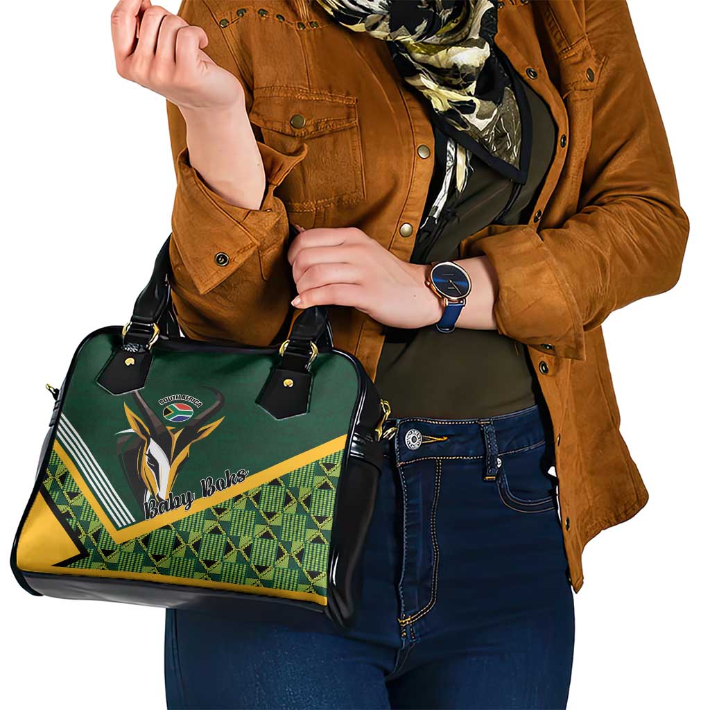 Rugby South Africa Shoulder Handbag Baby Boks Go Champions LT01