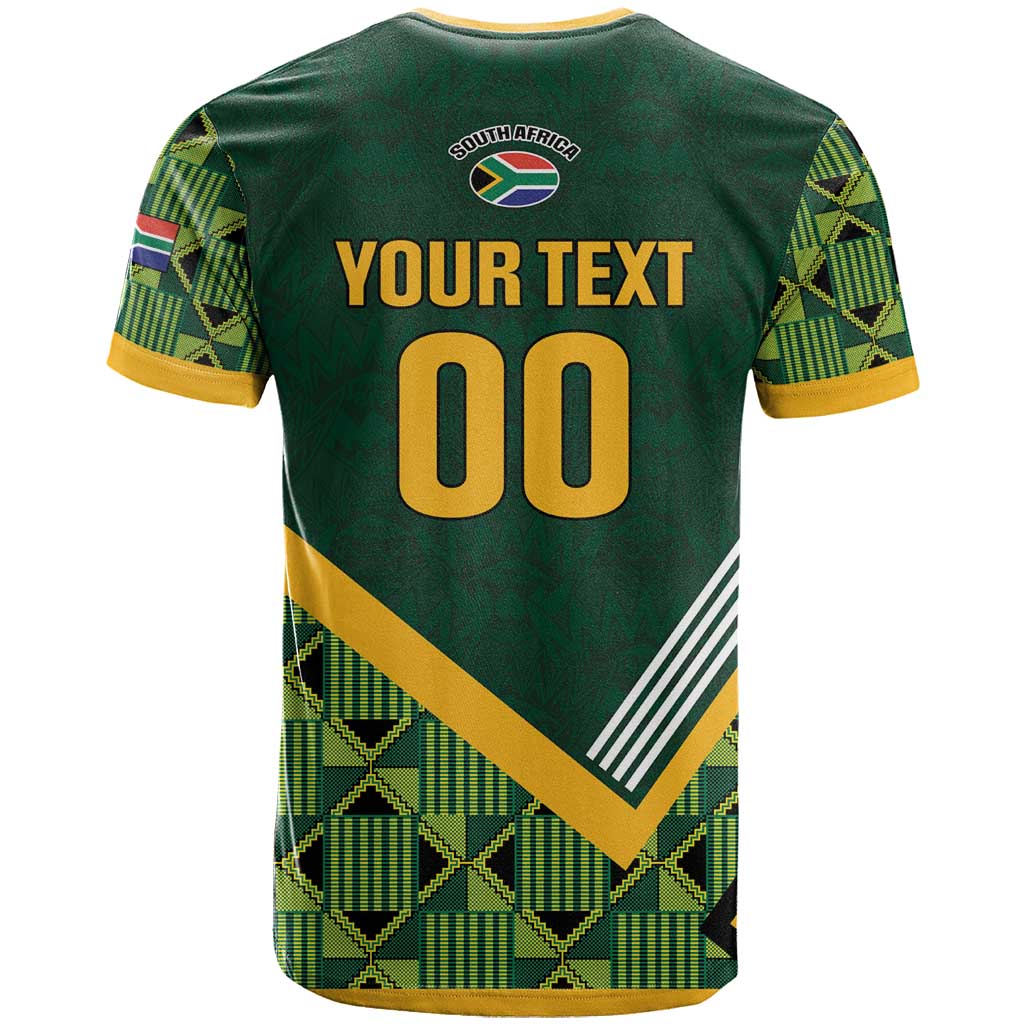Custom Rugby South Africa T shirt Baby Boks Go Champions LT01