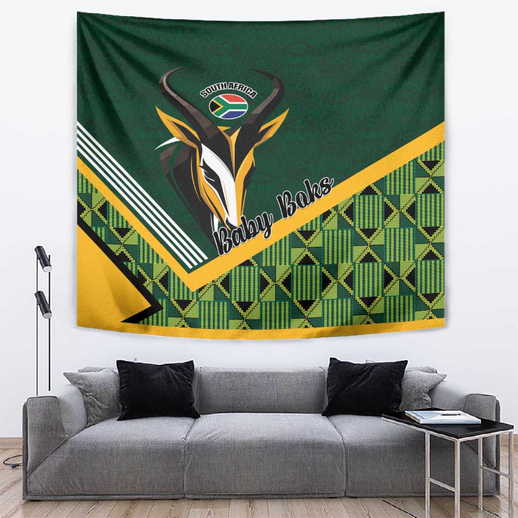 Rugby South Africa Tapestry Baby Boks Go Champions LT01