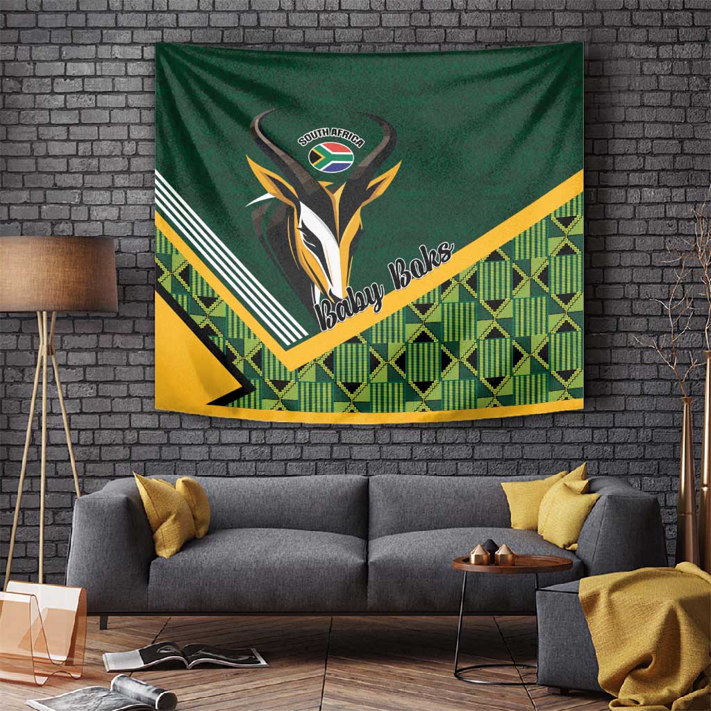 Rugby South Africa Tapestry Baby Boks Go Champions LT01