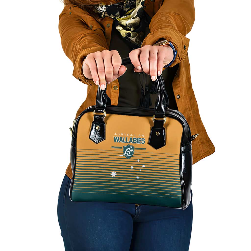 Rugby Australia Shoulder Handbag Junior Wallabies Go Champions LT01