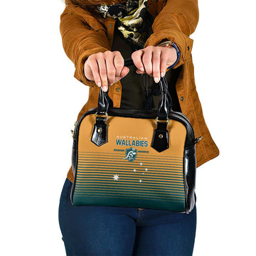 Rugby Australia Shoulder Handbag Junior Wallabies Go Champions LT01