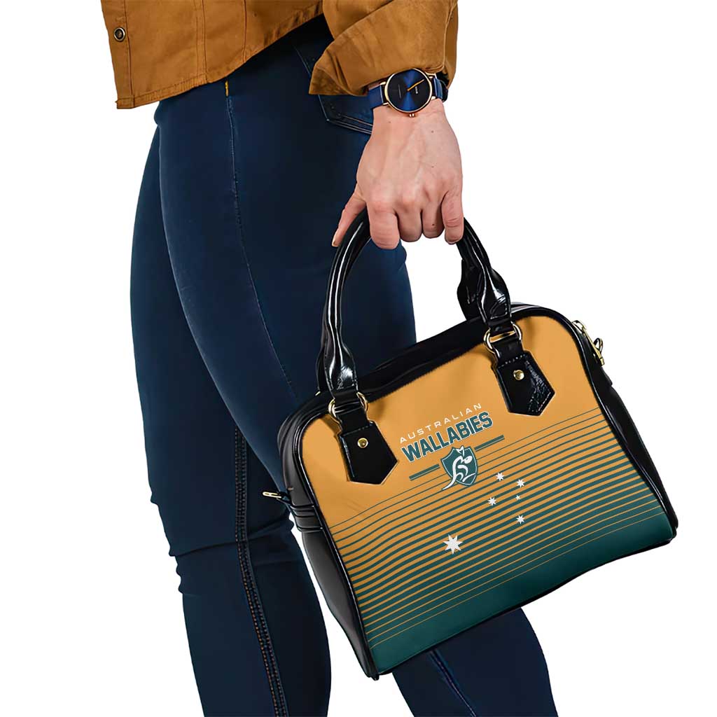Rugby Australia Shoulder Handbag Junior Wallabies Go Champions LT01