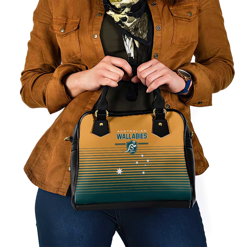 Rugby Australia Shoulder Handbag Junior Wallabies Go Champions LT01
