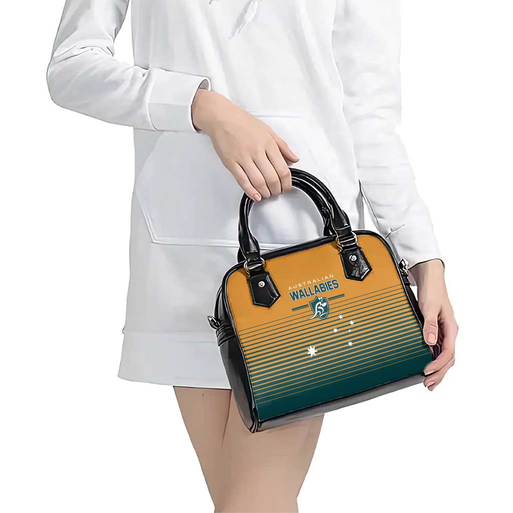 Rugby Australia Shoulder Handbag Junior Wallabies Go Champions LT01