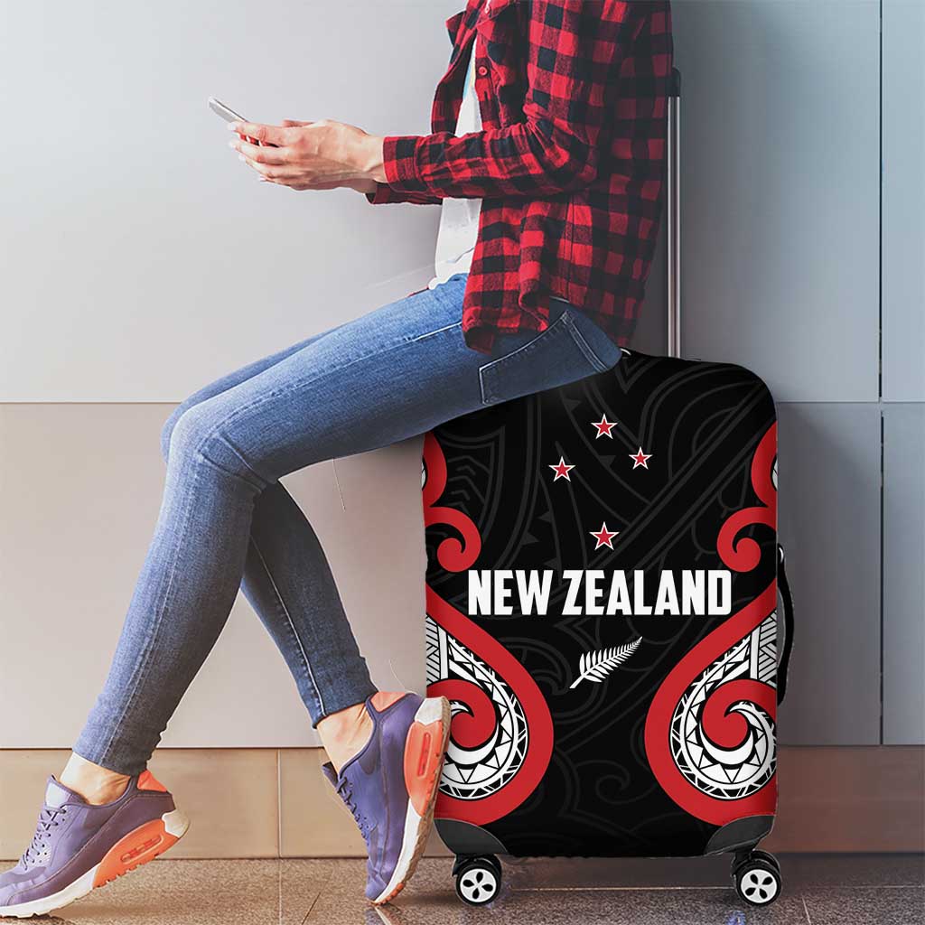 Rugby New Zealand Luggage Cover Baby Black Go Champions LT01
