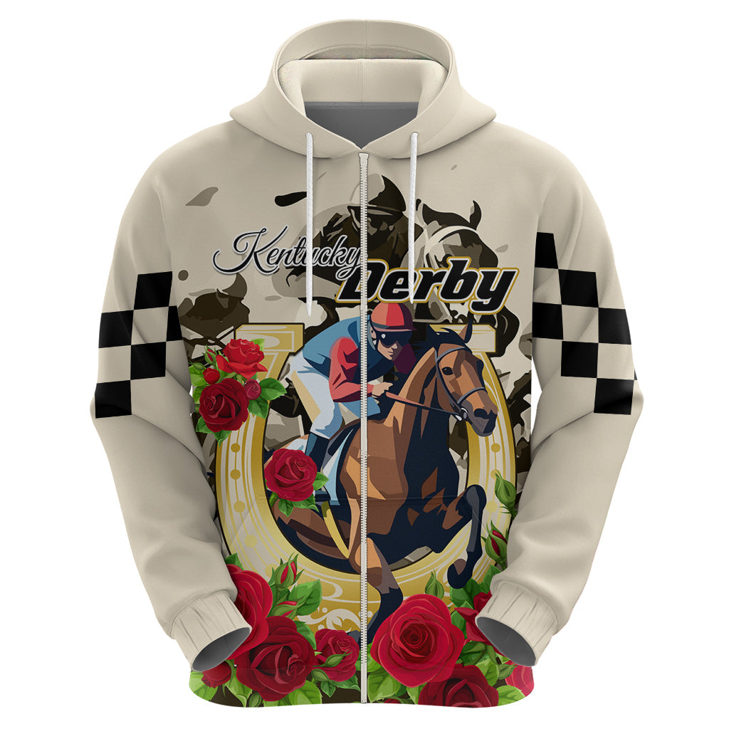 Kentucky Horse Racing Hoodie The Run for the Roses LT01