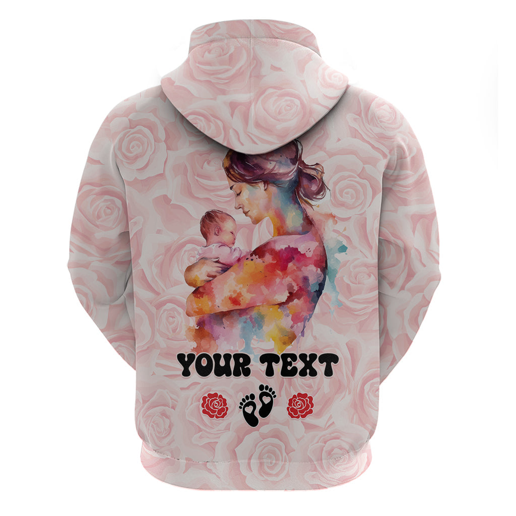 Happy Mother Day Hoodie Mommy Est 2024 LT01