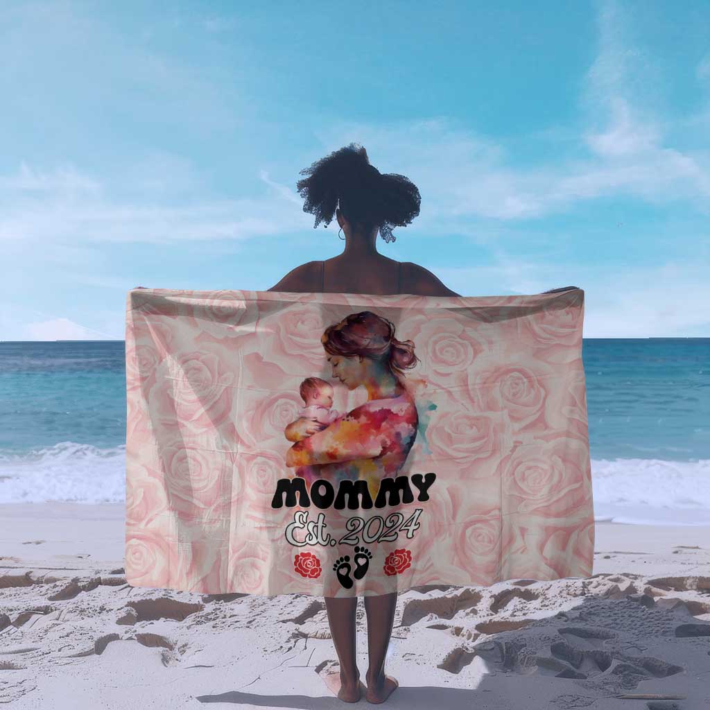 Happy Mother Day Sarong Mommy Est 2024 LT01