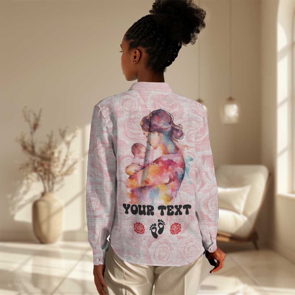 Happy Mother Day Women Casual Shirt Mommy Est 2024 LT01