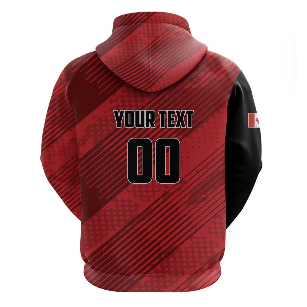 Custom Canada Soccer Hoodie Maple Leaf Together We Rise LT01