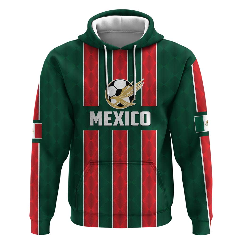 Custom Mexico Football Hoodie Siempre Con El Tri LT01
