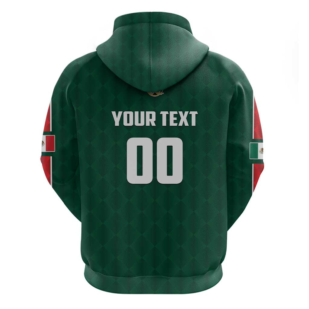 Custom Mexico Football Hoodie Siempre Con El Tri LT01