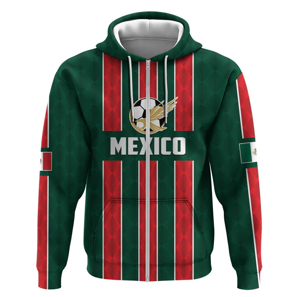Custom Mexico Football Hoodie Siempre Con El Tri LT01