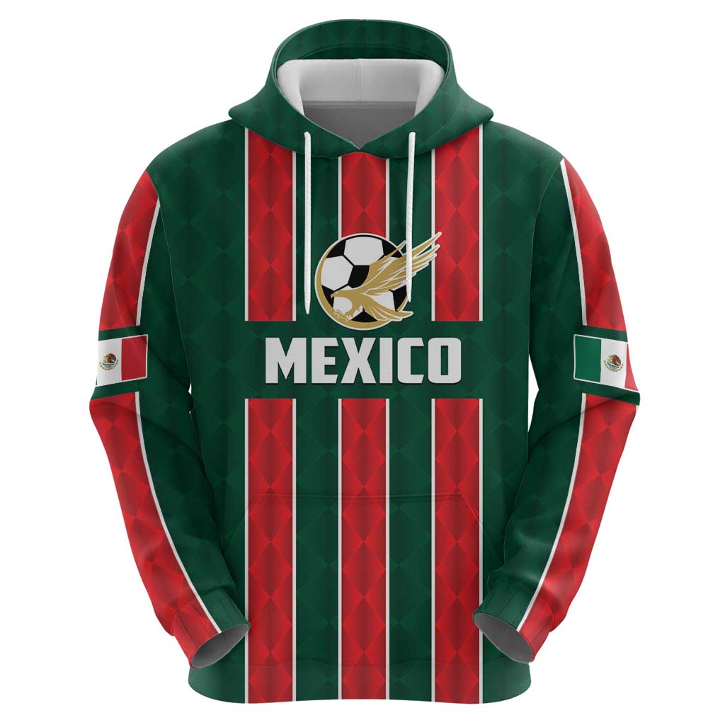 Custom Mexico Football Hoodie Siempre Con El Tri LT01