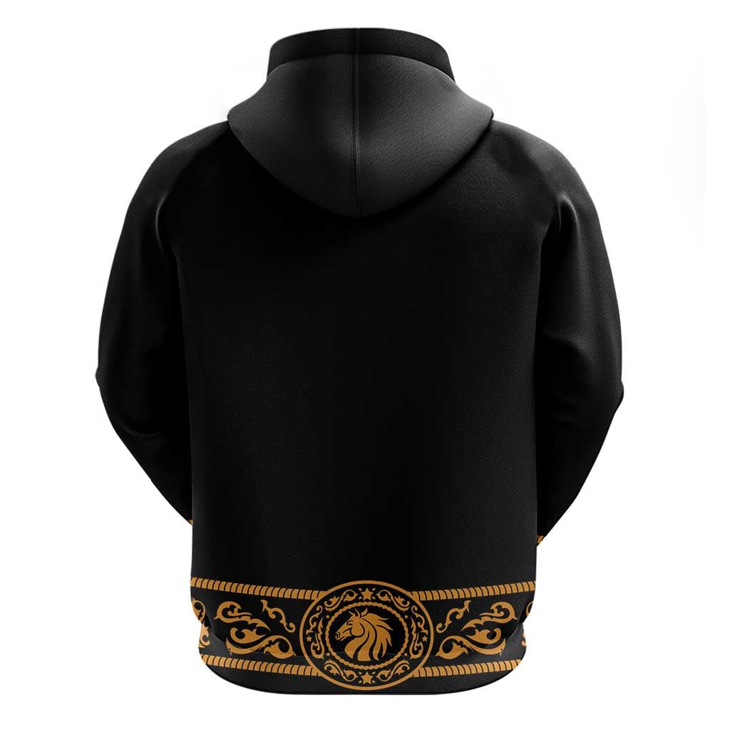 Mexican Mariachi Charro Suit Stylized Hoodie Cinco de Mayo Fiesta LT01