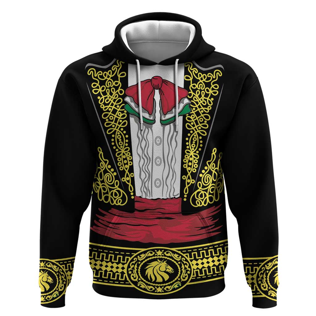 Mexican Charro Suit Stylized Hoodie Cinco de Mayo Costume LT01