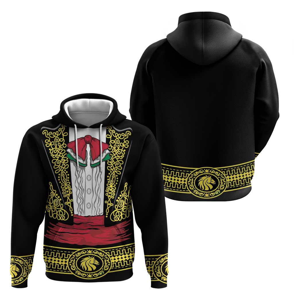 Mexican Charro Suit Stylized Hoodie Cinco de Mayo Costume LT01