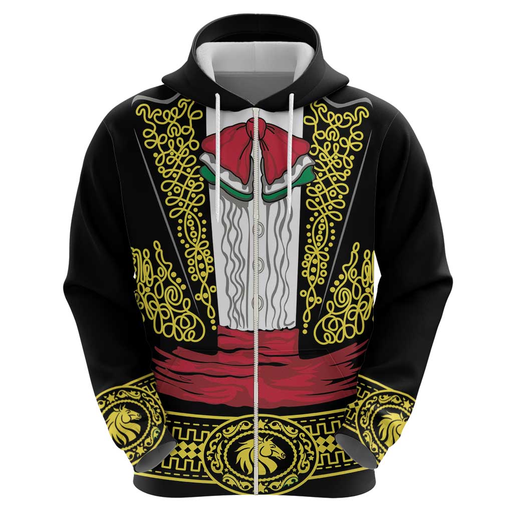 Mexican Charro Suit Stylized Hoodie Cinco de Mayo Costume LT01