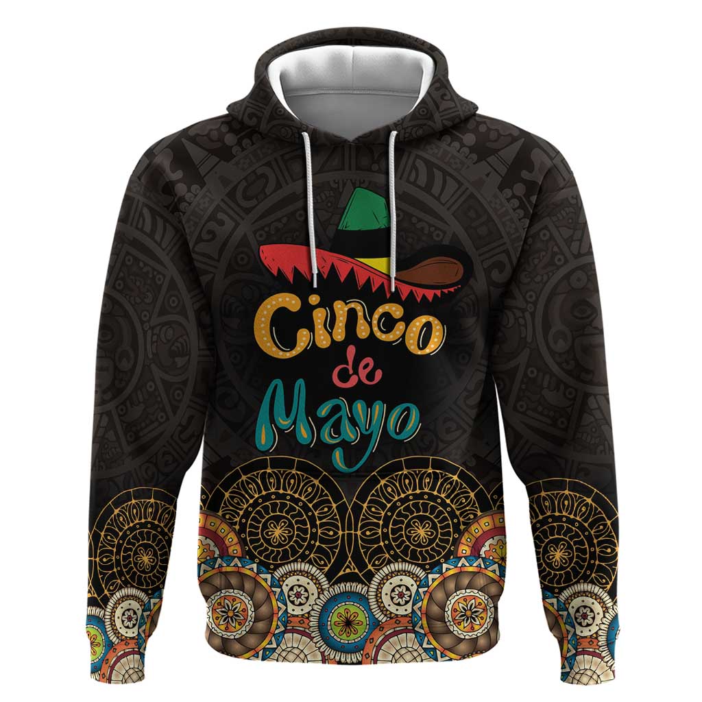 Personalized Mexico Cinco de Mayo Fiesta Hoodie Traditional Sombrero Hat LT01