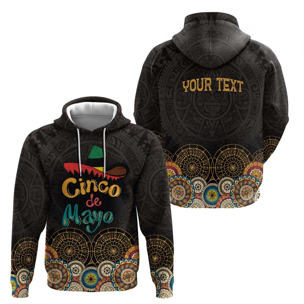 Personalized Mexico Cinco de Mayo Fiesta Hoodie Traditional Sombrero Hat LT01