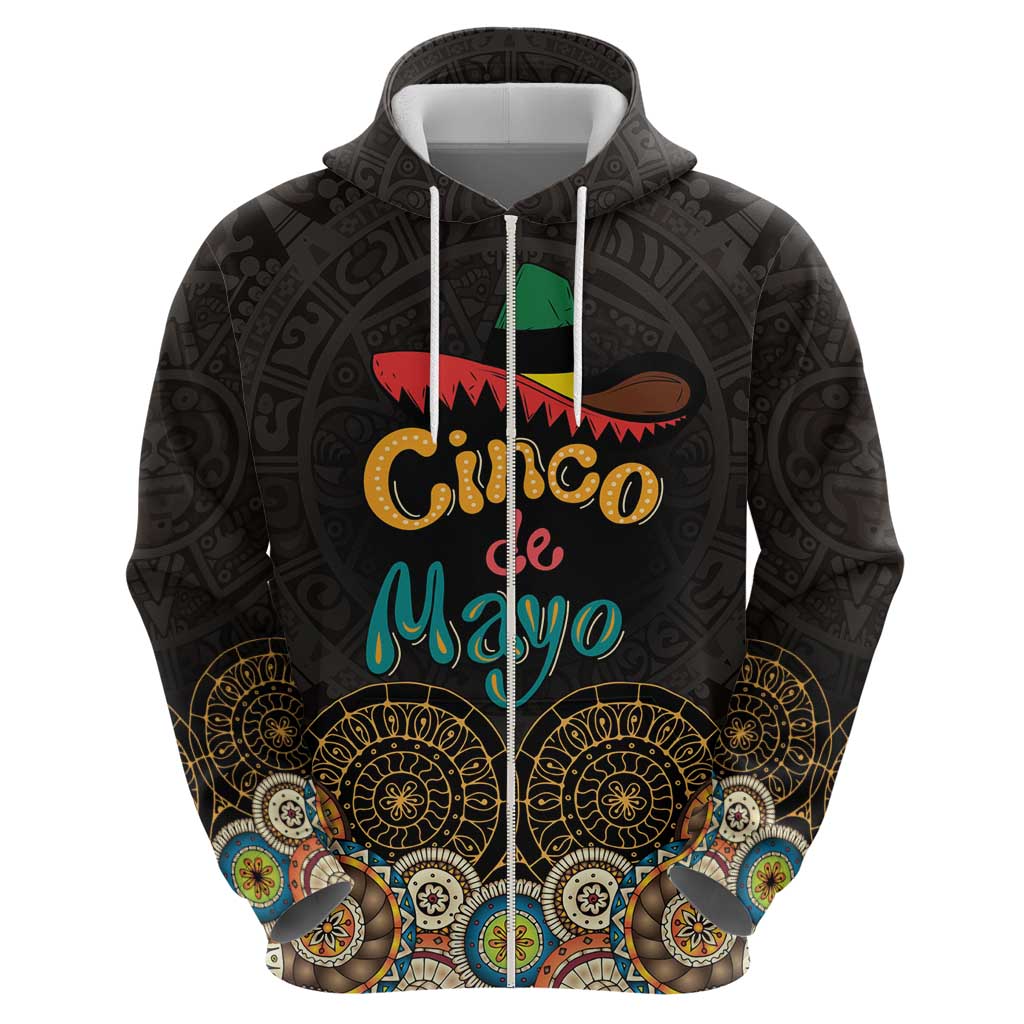 Personalized Mexico Cinco de Mayo Fiesta Hoodie Traditional Sombrero Hat LT01