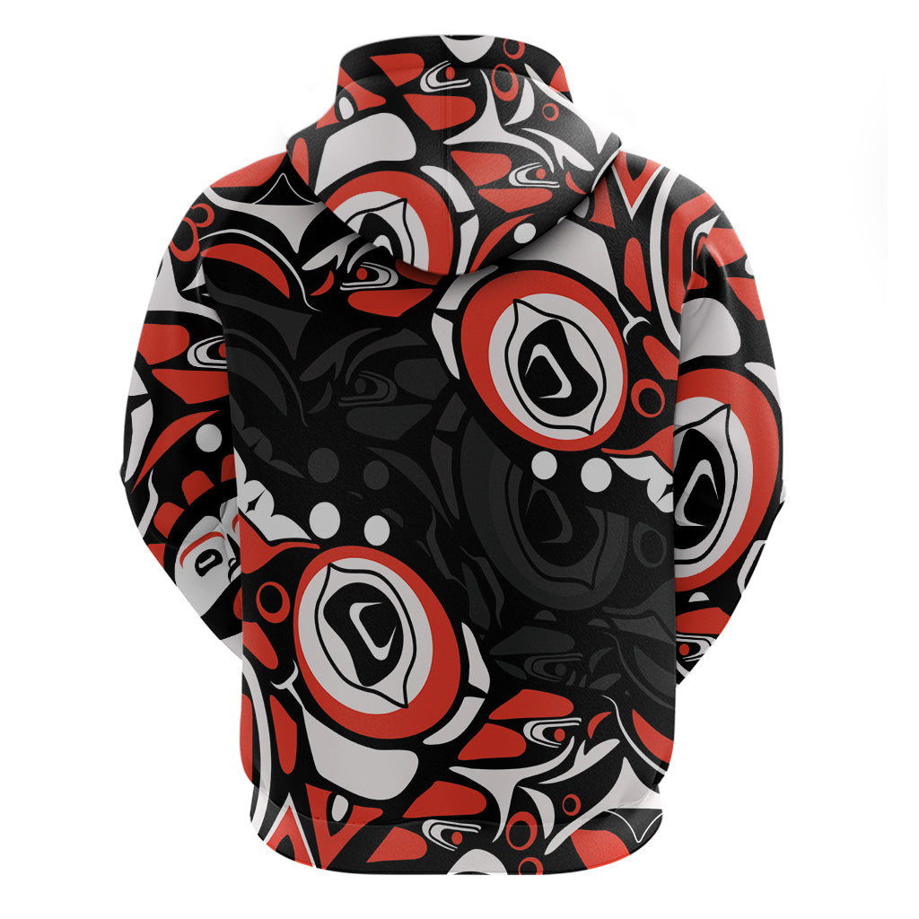 Canada National Indigenous Peoples Day 2024 Hoodie Haida Pattern LT01