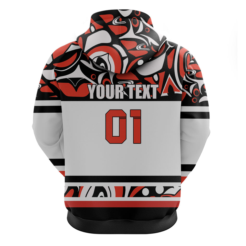 Canada Hockey 2024 Hoodie Haida Maple Leaf LT01